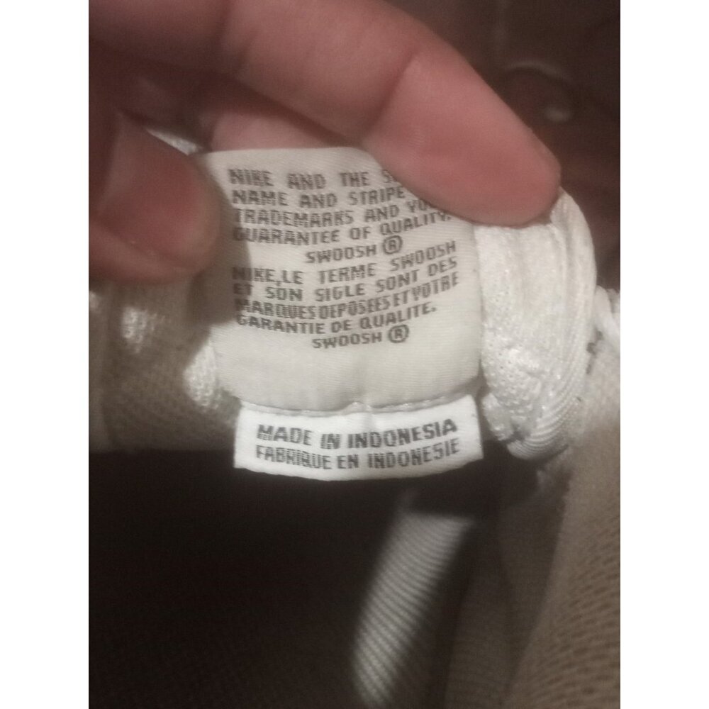 Kid's Size 7y / Women's Size 8.5 Nike Air Force 1 (GS) White Black CT3839-100 - Picture 13 of 13